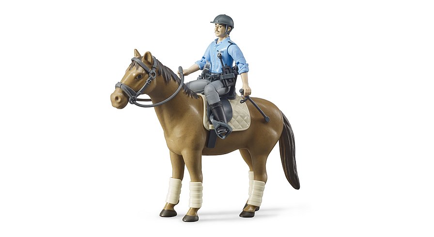Berittener Polizist
