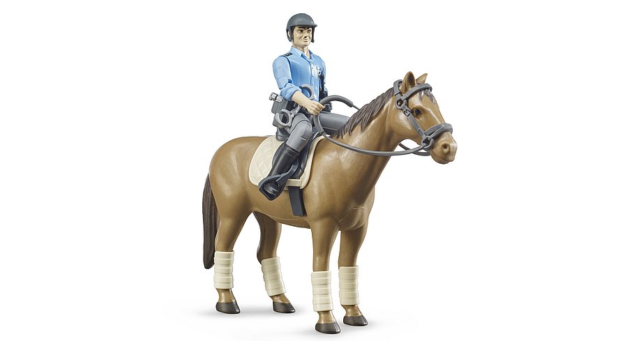 Berittener Polizist