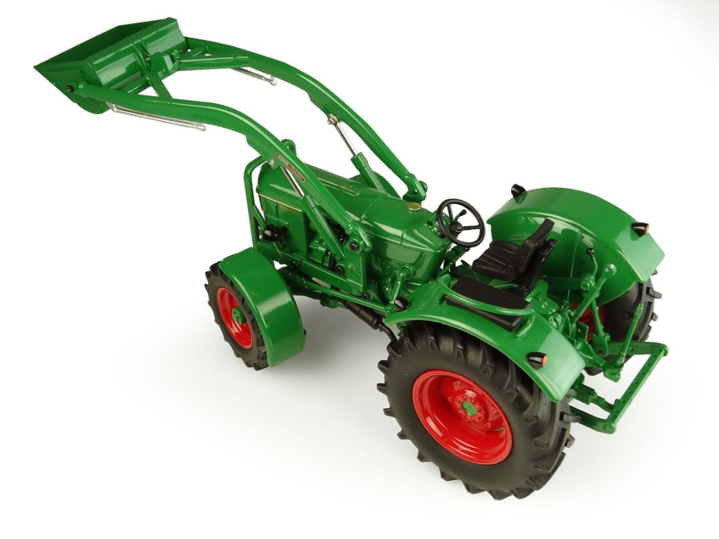 Deutz D 6005 4WD mit Baas Frontlader