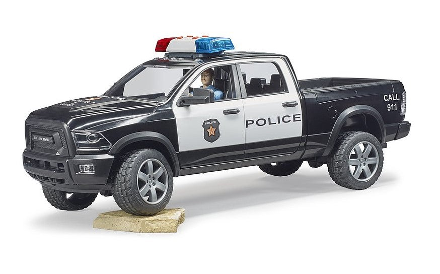 RAM 2500 Polizei Pickup mit Polizist