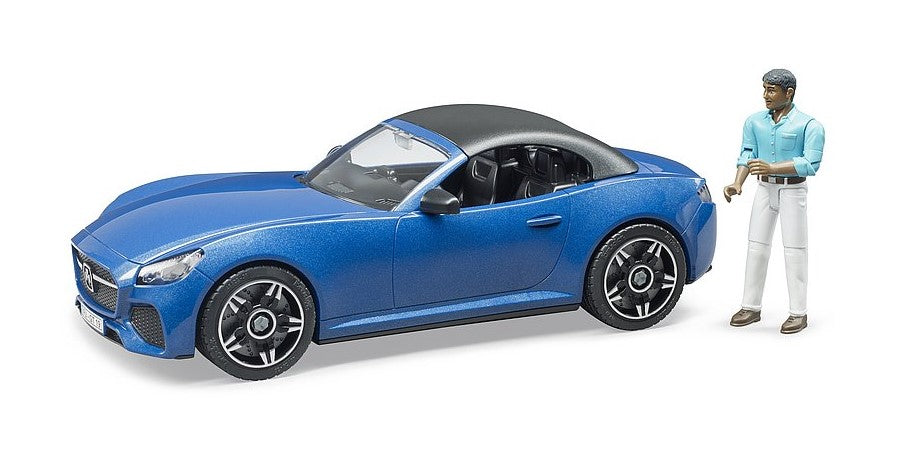 Bruder Roadster mit Fahrer