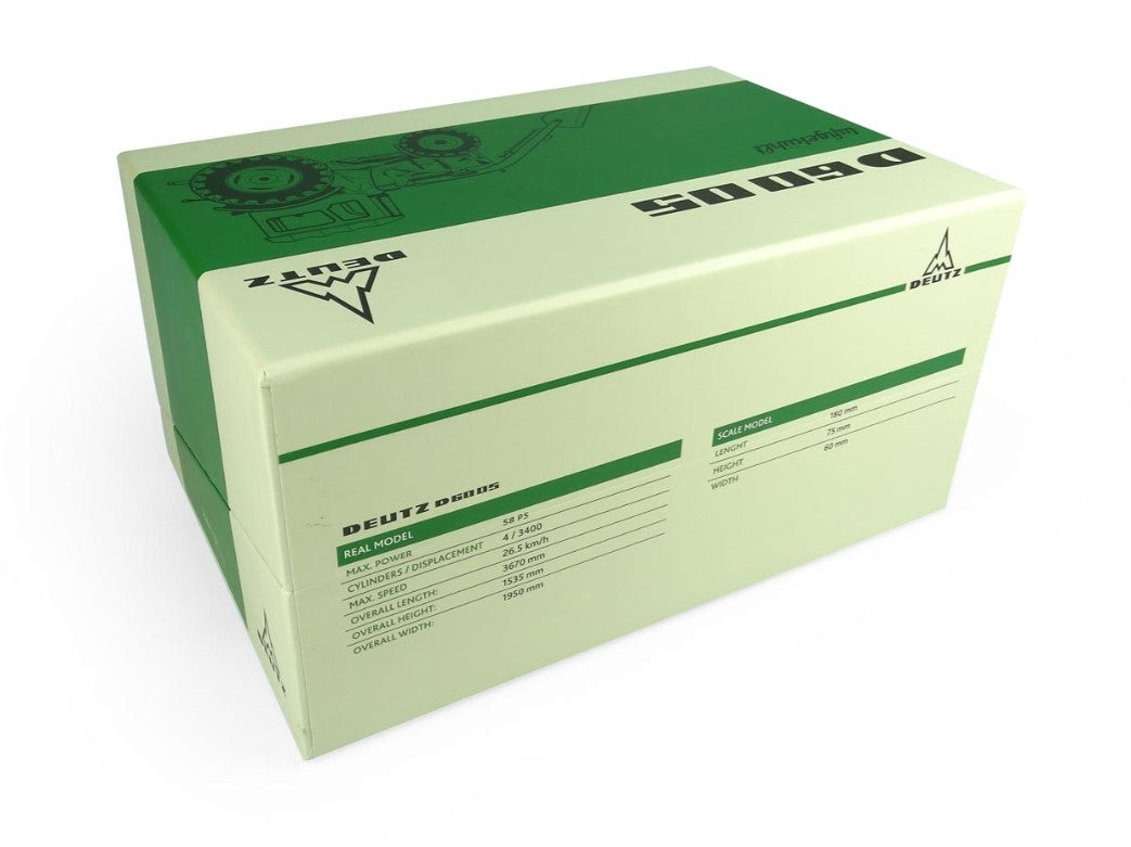 Deutz D 6005 mit Fritzmeier Verdeck + Frontlader