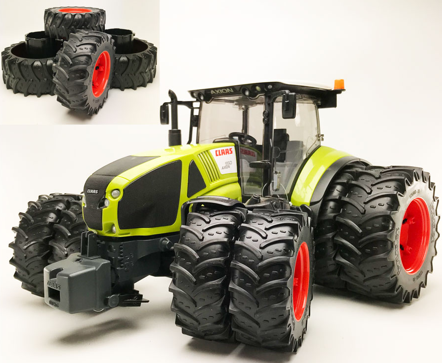 Zwillingsbereifung zu 03012 Claas Axion 950