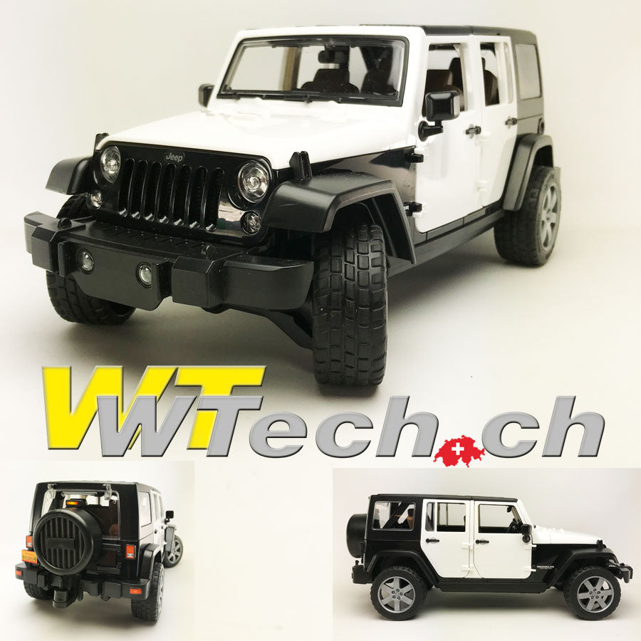 JEEP Wrangler Unlimited Rubicon Schwarz in Beutel