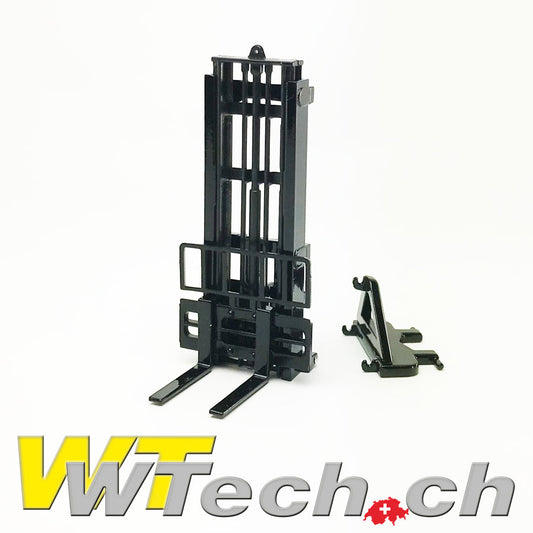 Triplex Heckstapler / Frontstapler für Traktor schwarz