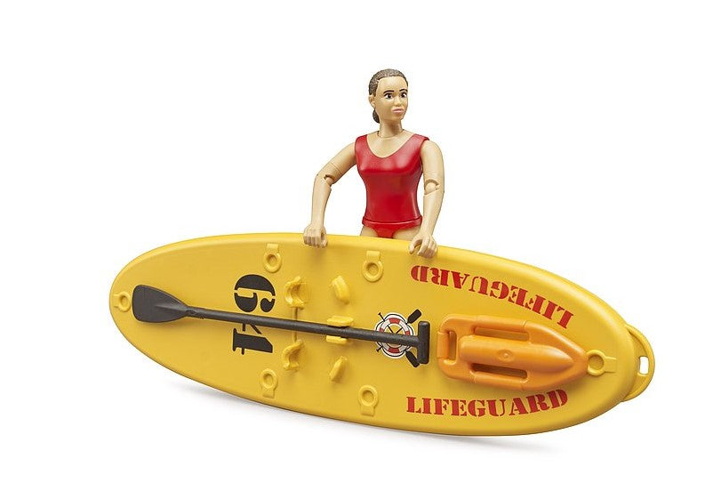 Rettungsschwimmerin mit SUP-Board