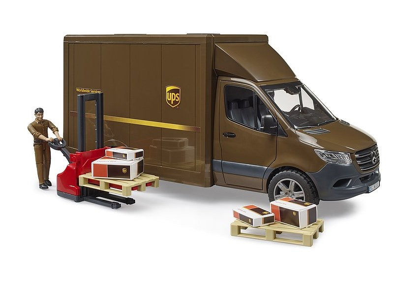 MB Sprinter UPS mit Fahrer und Zubehör