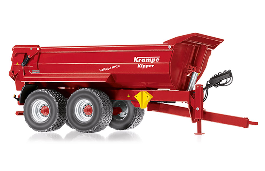 Krampe Tandem Halbrundmulde Halfpipe HP