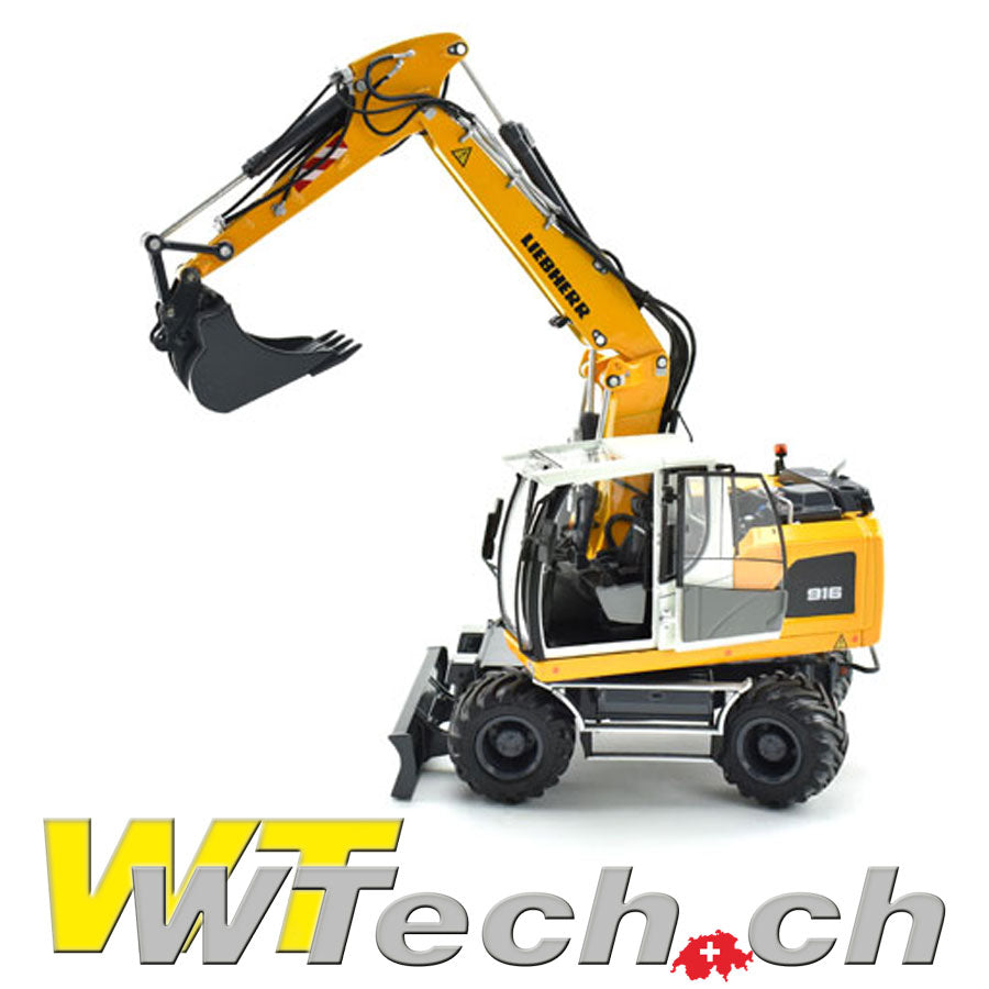 Liebherr A916 Mobilbagger mit Nokian-Reifen.