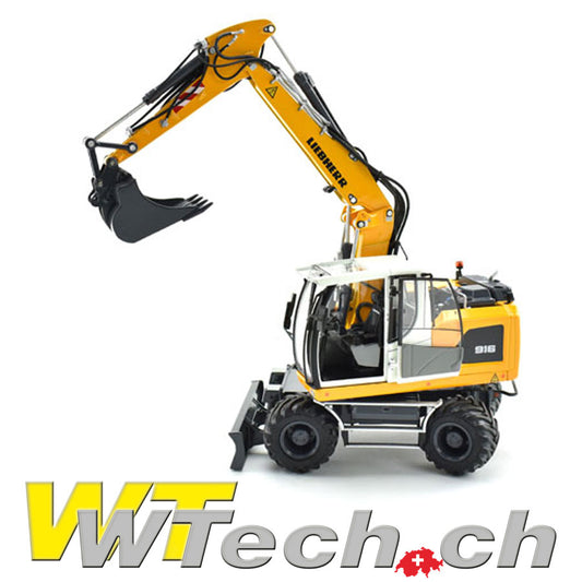 Liebherr A916 Mobilbagger mit Nokian-Reifen.