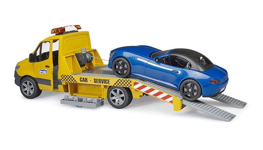 MB Sprinter Autotransporter mit Roadster und Licht- und