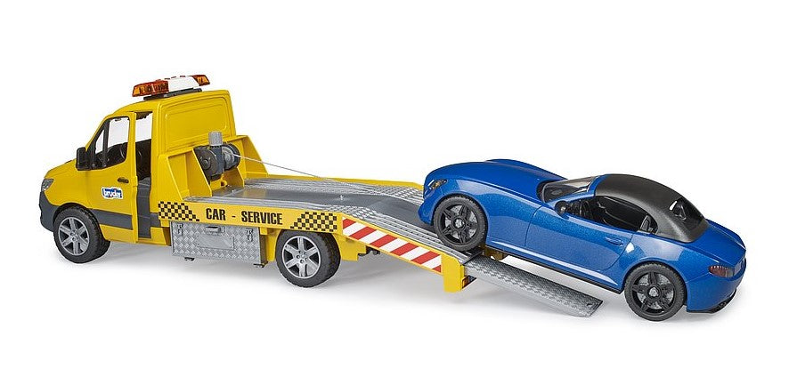 MB Sprinter Autotransporter mit Roadster und Licht- und