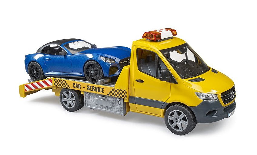 MB Sprinter Autotransporter mit Roadster und Licht- und
