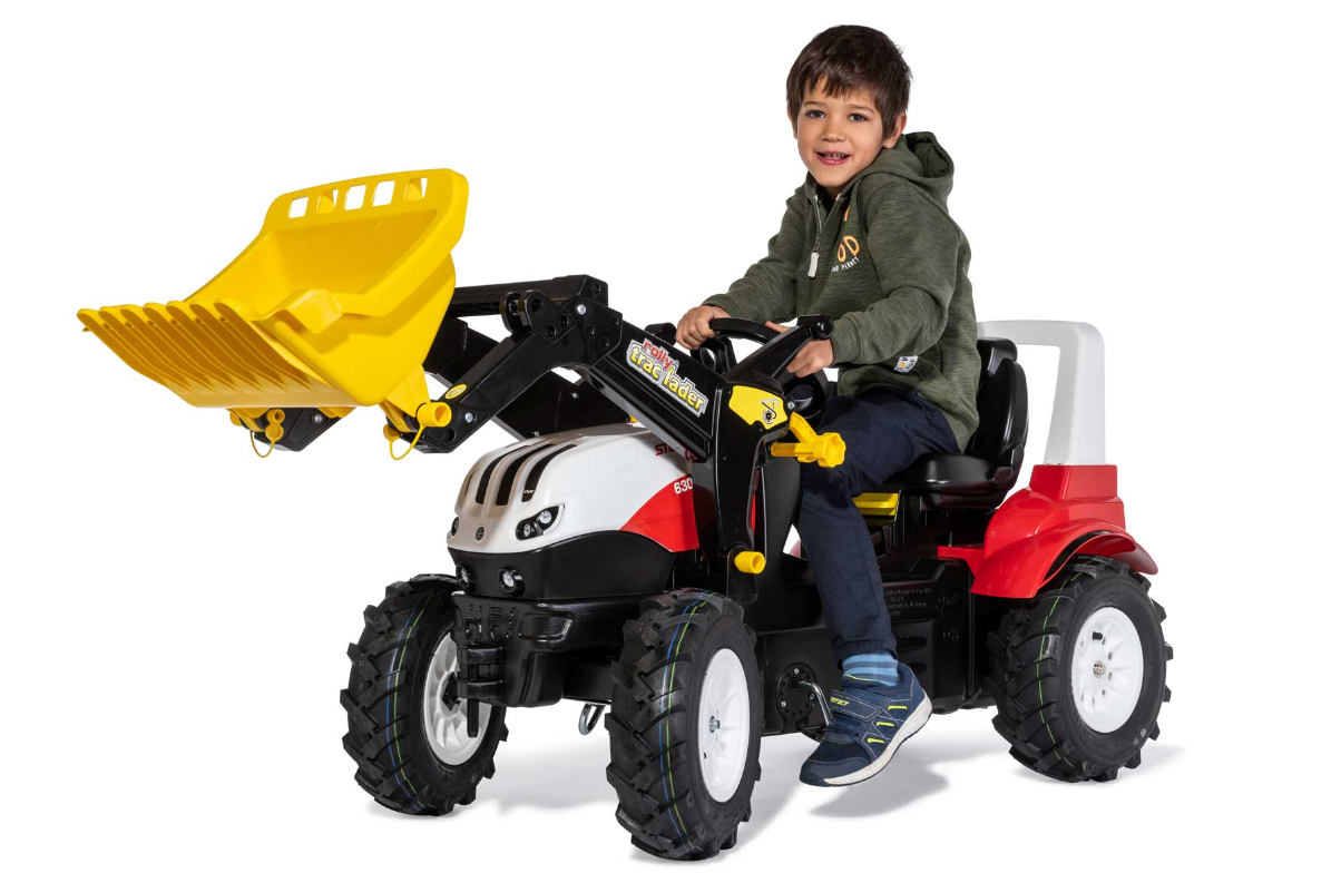 rollyFarmtrac Steyr 6300 Terrus CVT mit Frontlader und Luftbereifung