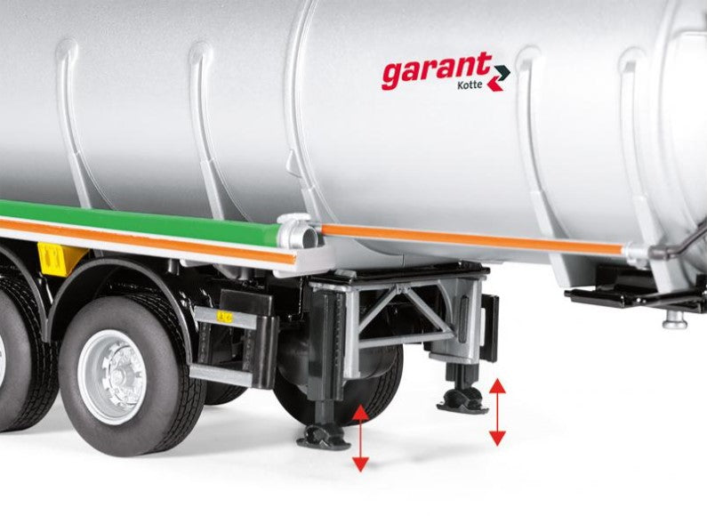 Kotte Tanksattelauflieger garant TSA 30.000 weissalu