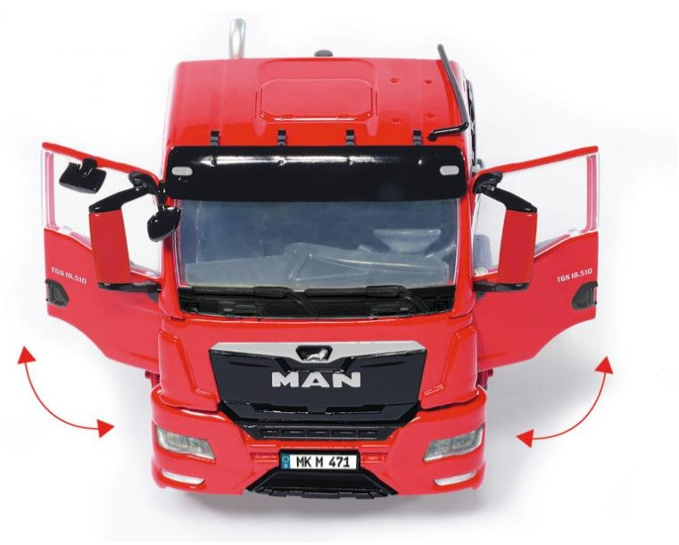 MAN TGS 18.510 4x4 BL 2-Achs Zugmaschine rot