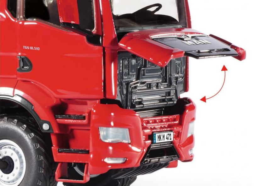 MAN TGS 18.510 4x4 BL 2-Achs Zugmaschine rot