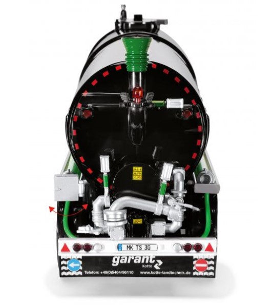 Kotte Tanksattelauflieger garant TSA 30.000 schwarz