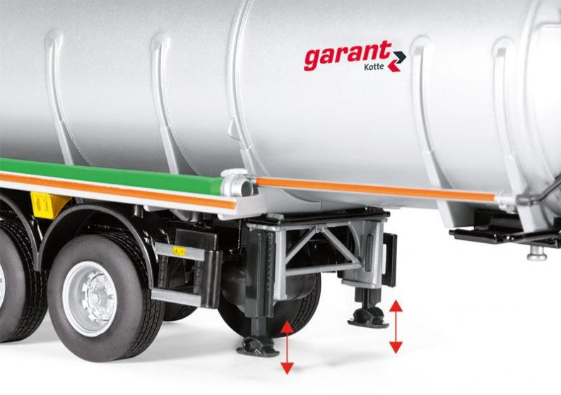 Kotte Tanksattelauflieger garant TSA 30.000 schwarz