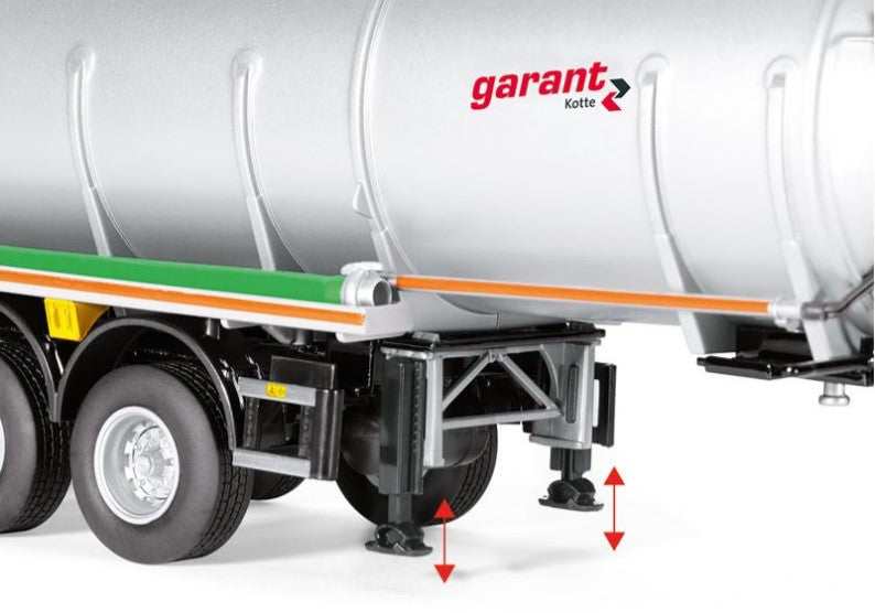 Kotte Tanksattelauflieger garant TSA 30.000 - laubgrün