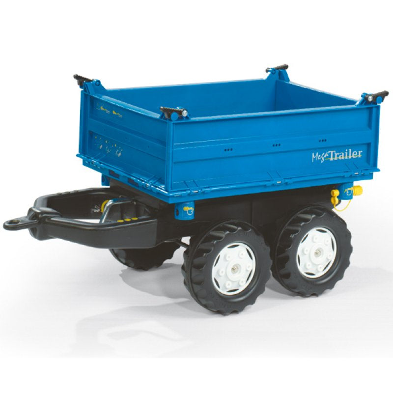 rollyMega Trailer blau Anhänger
