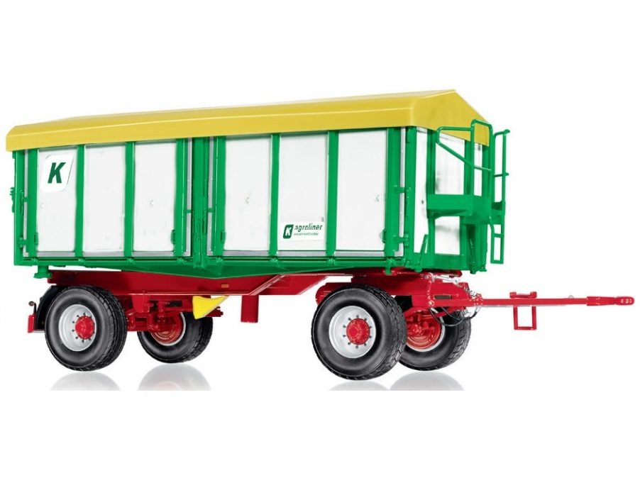 Kröger HKD 302 Zweiachs Dreiseiten Kipper weiss