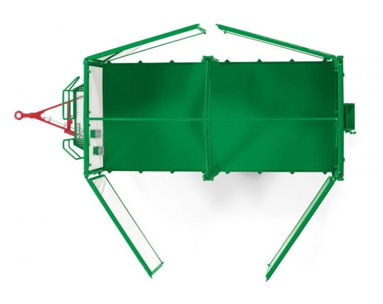 Kröger HKD 302 Zweiachs Dreiseiten Kipper weiss