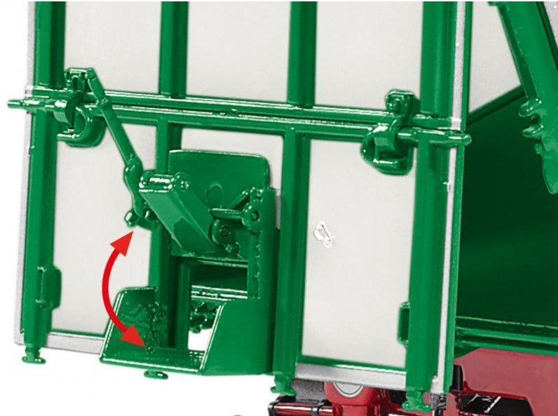 Kröger HKD 302 Zweiachs Dreiseiten Kipper weiss