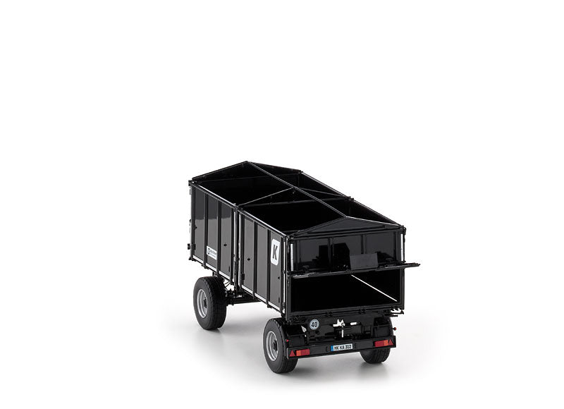 Kröger HKD 302 Zweiachs Dreiseiten Kipper schwarz