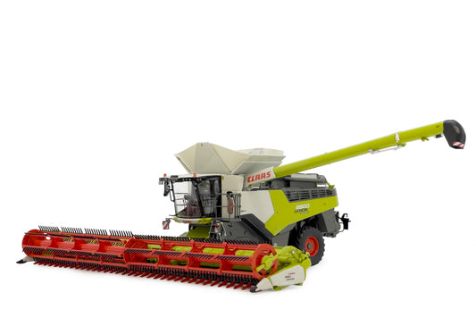 Claas Lexion 8800 TT mit Convio 1380 und Balkenwagen