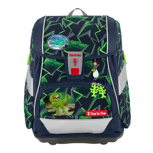 Step by Step 2IN1 PLUS Schulranzen-Set Wild T-Rex Taro"