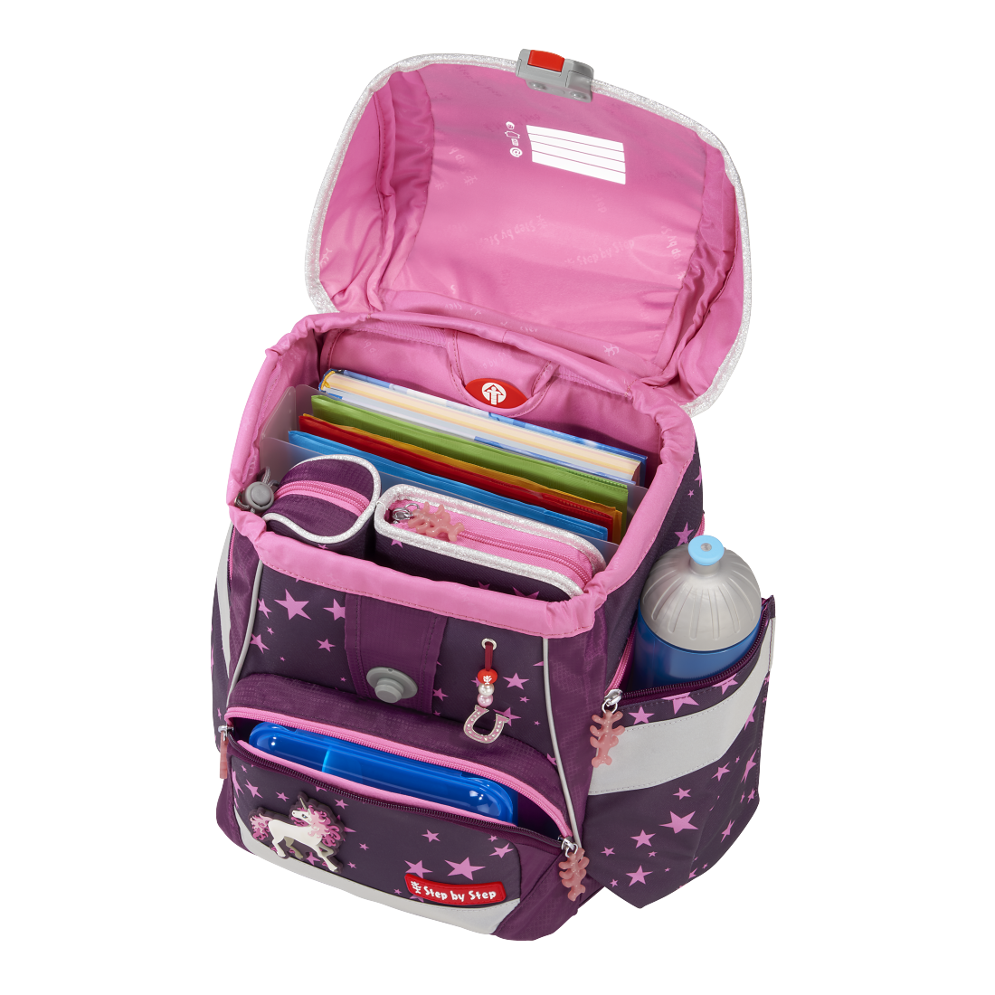 Step by Step 2IN1 PLUS Schulranzen-Set Unicorn Nuala"