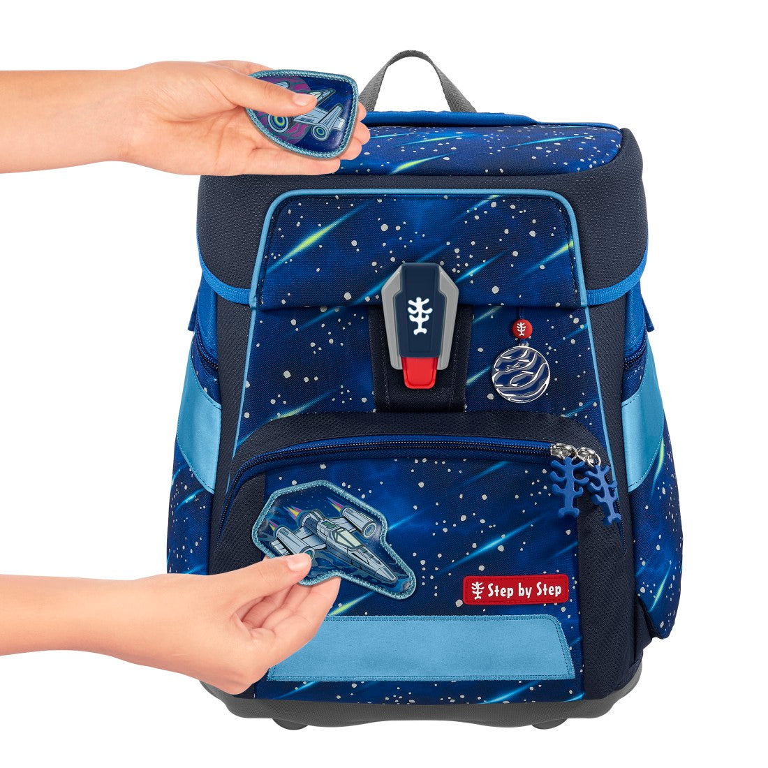 Step by Step SPACE REFLECT Schulranzen-Set Star Shuttle Elio"