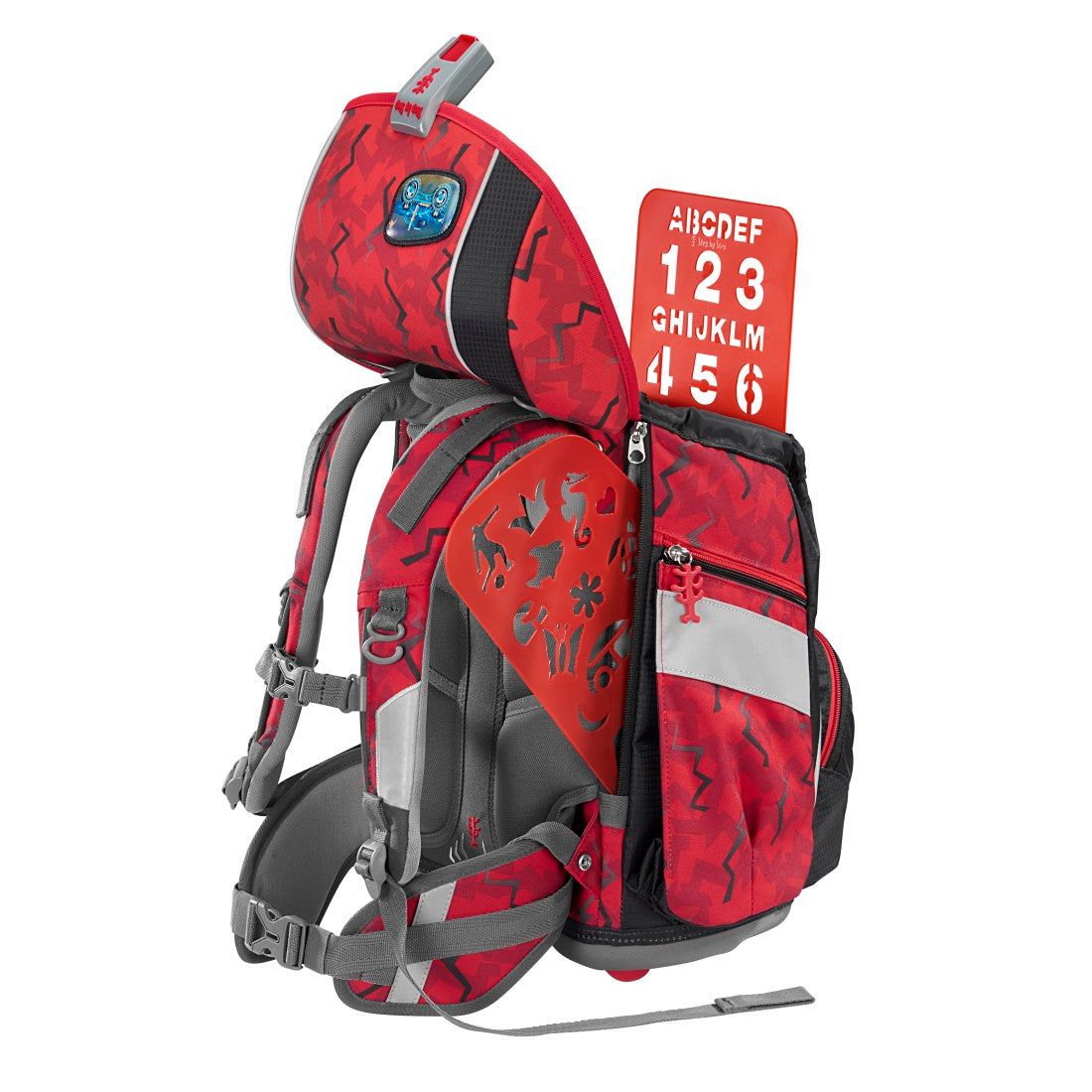 Step by Step 2IN1 PLUS Schulrucksack Schulthek-Set Monster Truck Rocky"