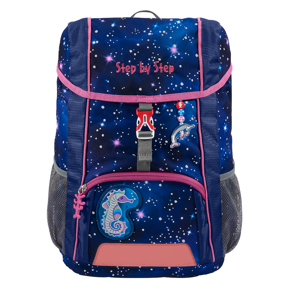 Step by Step JUNIOR KID REFLECT Rucksack-Set Star Seahorse Zoe"