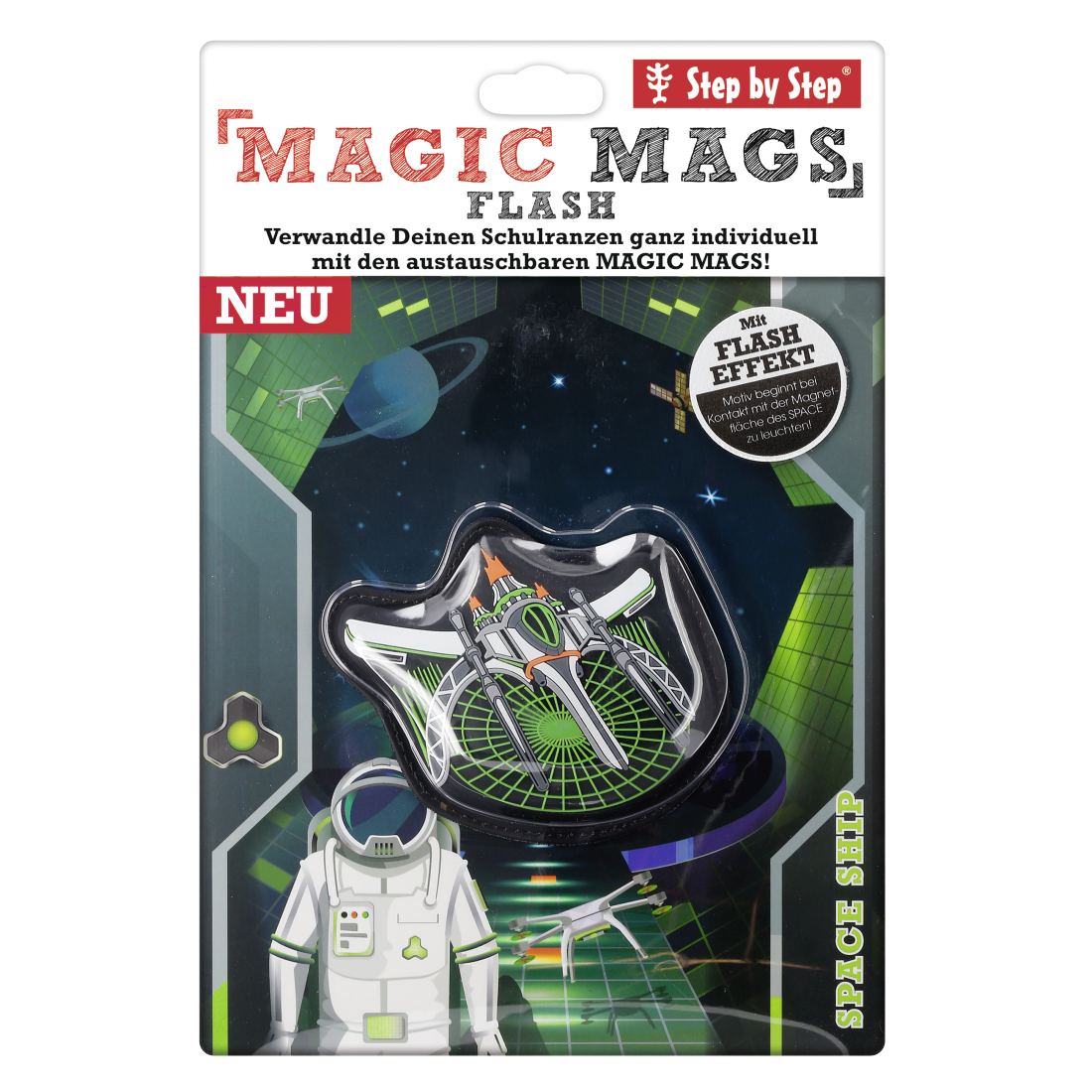 Step by Step MAGIC MAGS FLASH Space Ship Skylar""