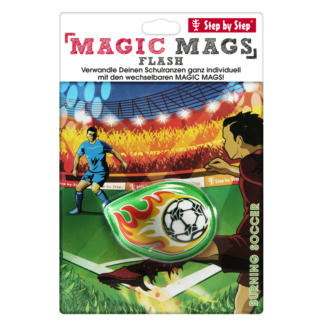 Step by Step MAGIC MAGS FLASH Burning Soccer""