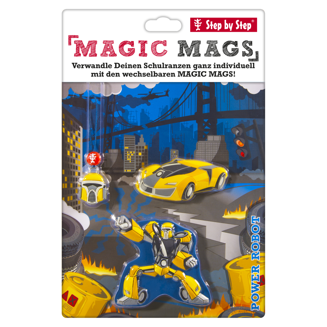 Step by Step MAGIC MAGS Power Robot Zed""