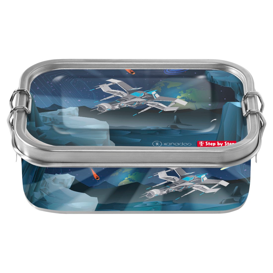 Xanadoo Edelstahl-Lunchbox Starship Sirius""