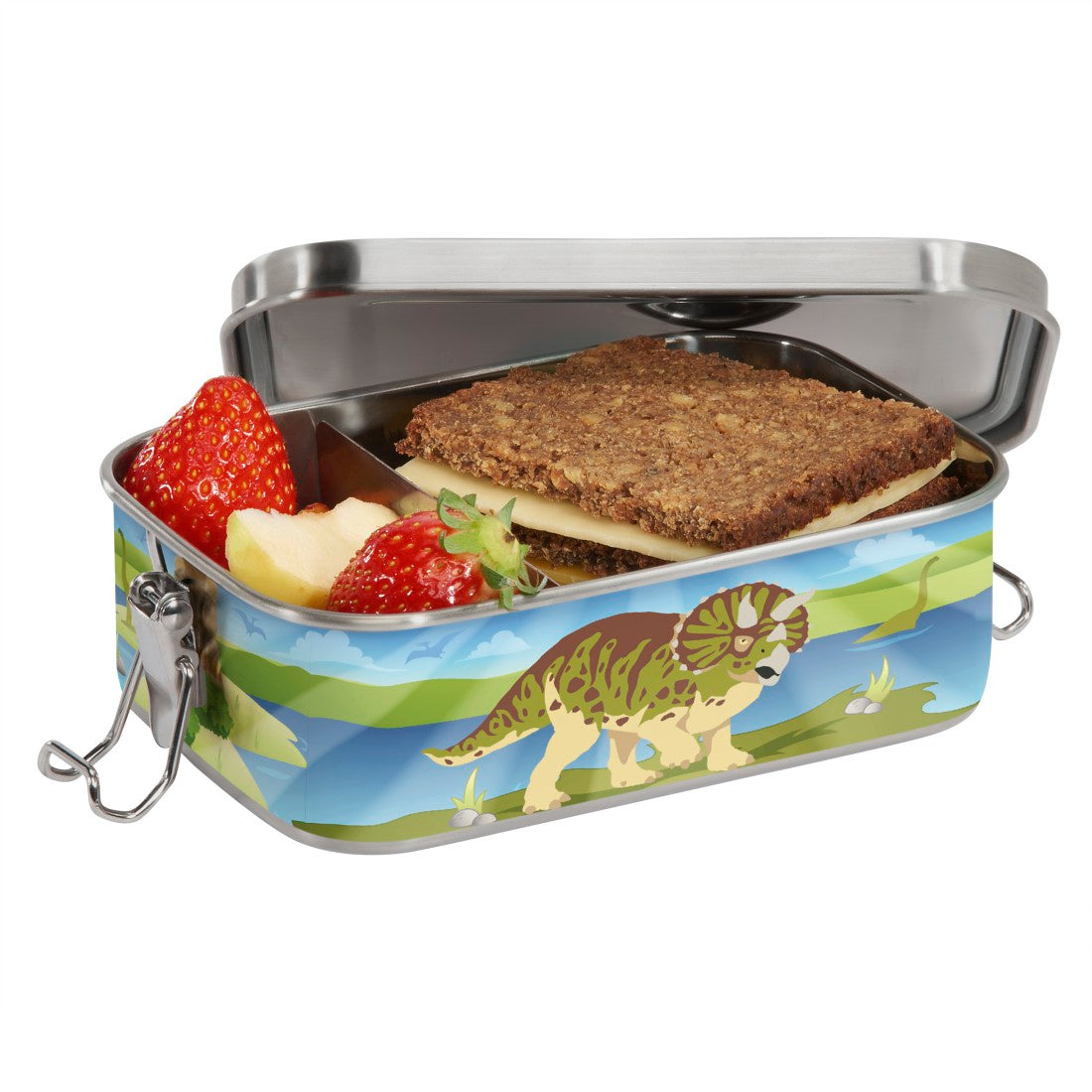 Xanadoo Edelstahl-Lunchbox Dino Tres""