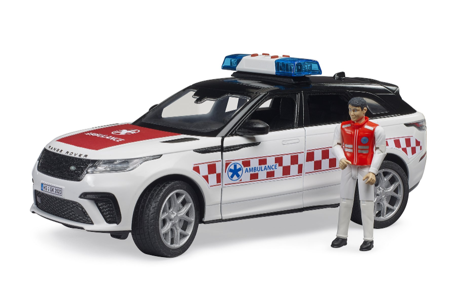 Range Rover Velar Notarztfahrzeug mit Fahrer