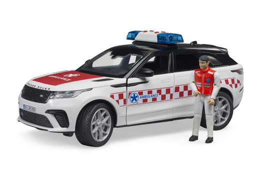 Range Rover Velar Notarztfahrzeug mit Fahrer