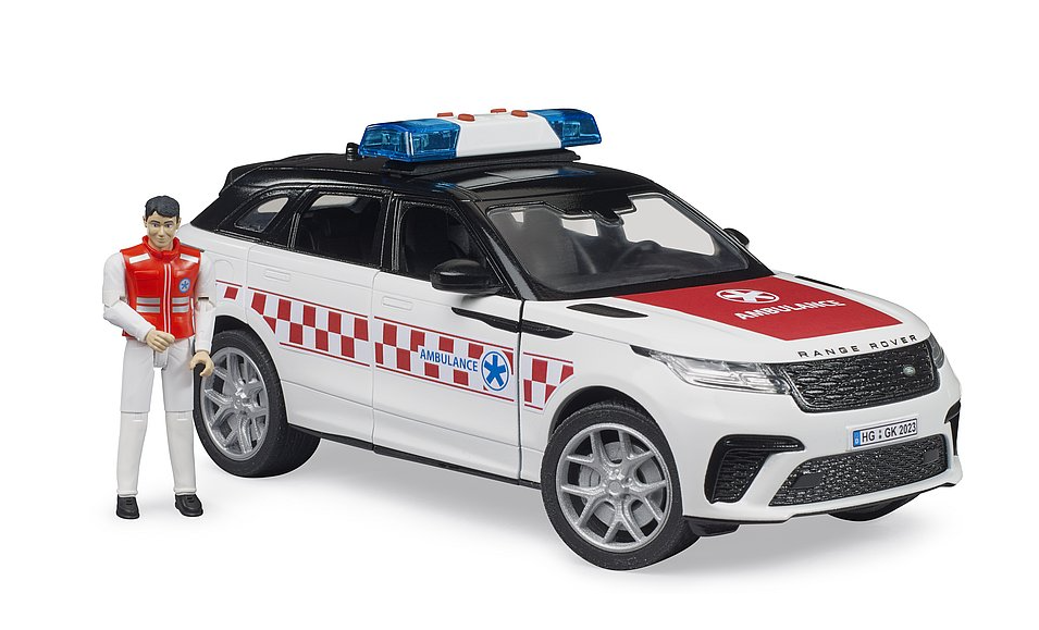 Range Rover Velar Notarztfahrzeug mit Fahrer