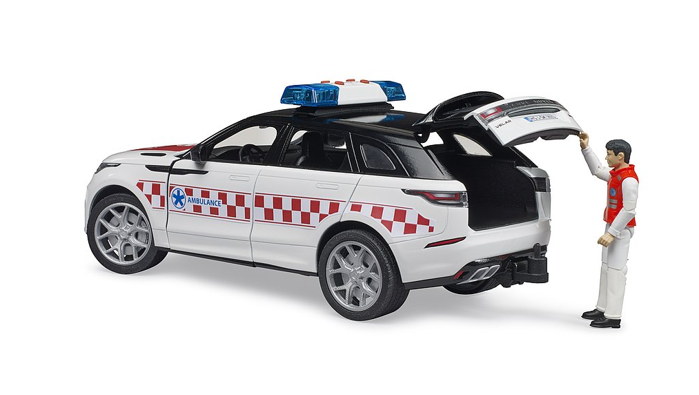 Range Rover Velar Notarztfahrzeug mit Fahrer