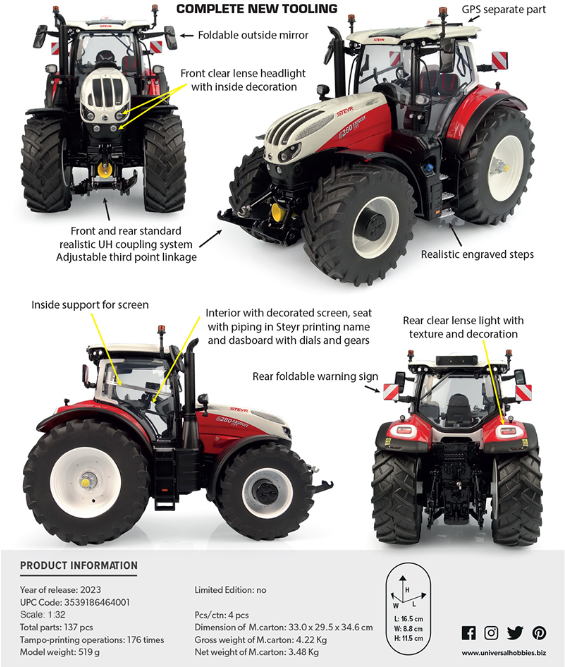 Steyr 6280 Absolut CVX 2023