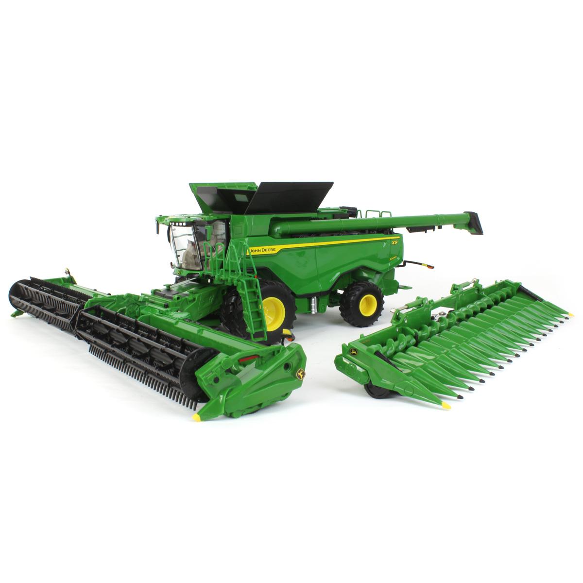 John Deere X9 1000 Combine with Duals and 2 Heads Prestige Collection
