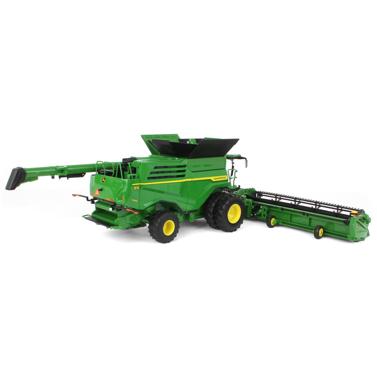 John Deere X9 1000 Combine with Duals and 2 Heads Prestige Collection