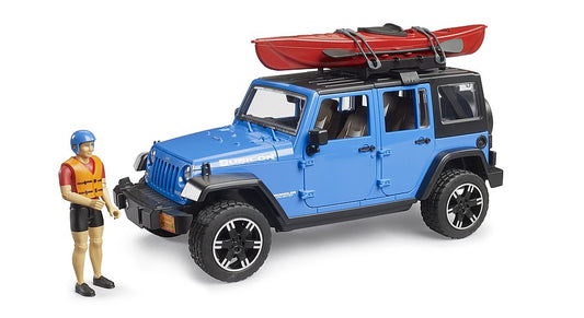 Jeep Wrangler Rubicon mit Kajak und Figur