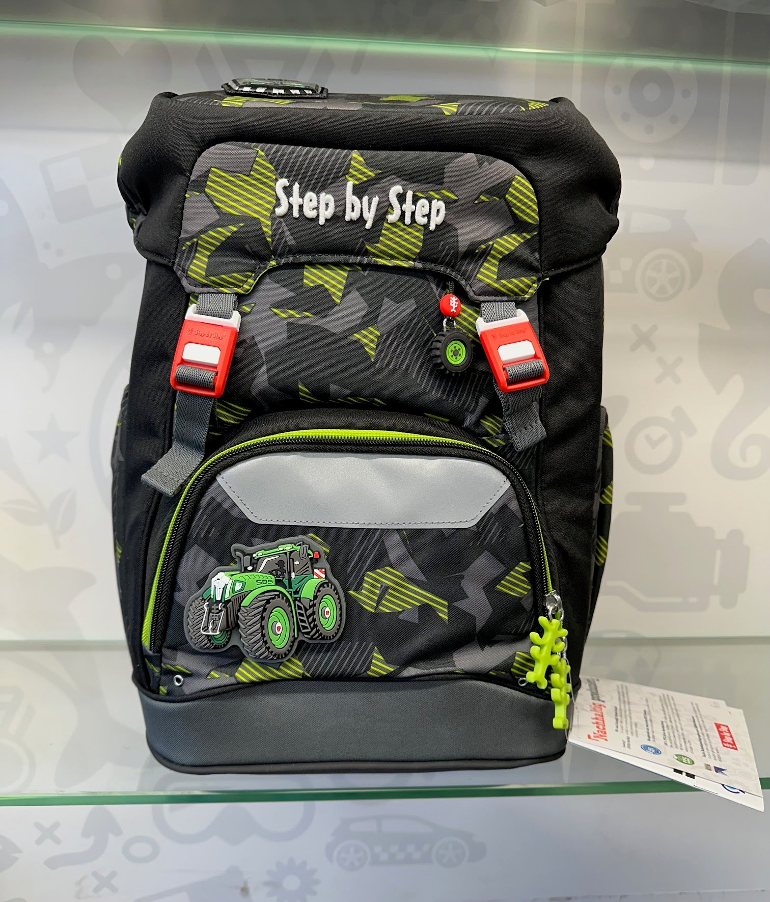Step by Step GRADE Schulrucksack Traktor"