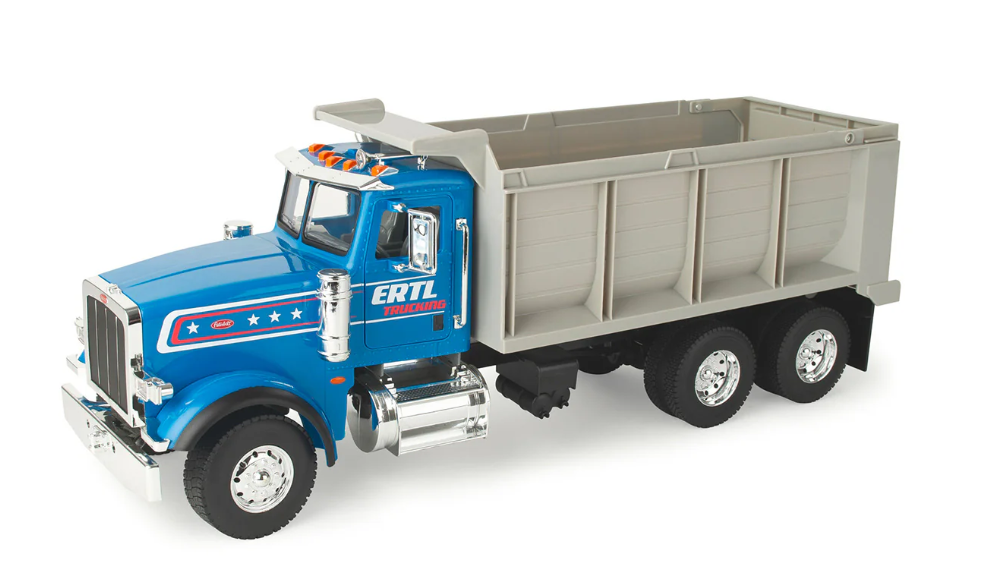 Big Farm Blauer Peterbilt Modell 367 Kipplaster